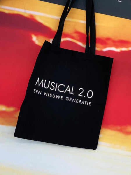 Katoenen Musical 2.0 tas (+ boek)
